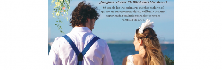 Planen Sie Ihre Hochzeit? Geben Sie sich an einem der Strände von Los Alcázares das Ja-Wort und lassen Sie sich überraschen!