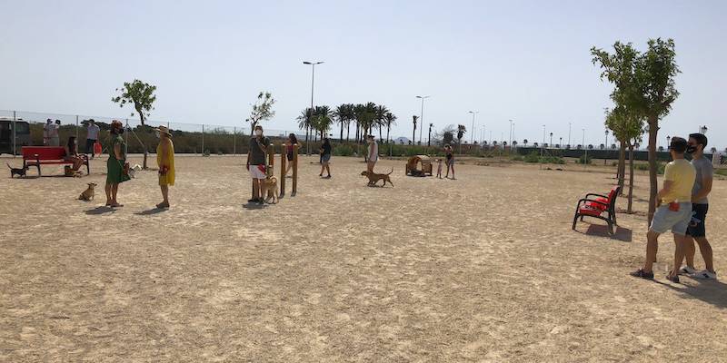 Der größte Park im Mar Menor mit 36.000 Quadratmetern wurde in Los Narejos eingeweiht