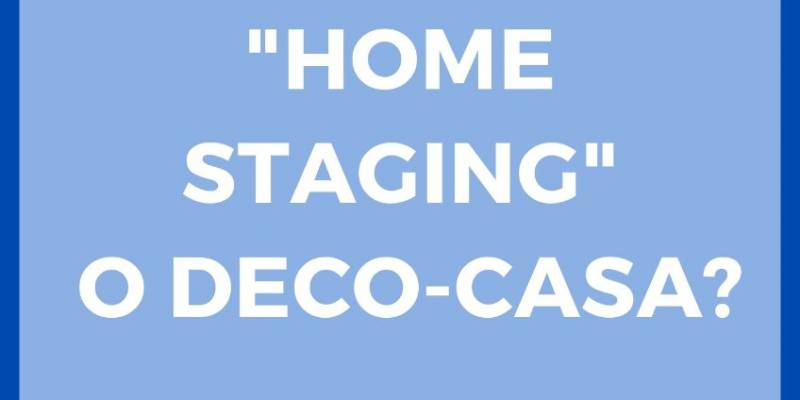 Home Staging oder Deco casa