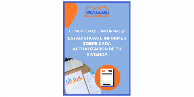 Estadísticas e informes sobre cada actualización de tu vivienda