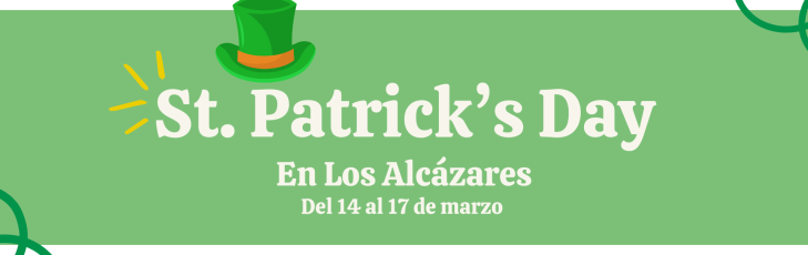 Los Alcázares turns green! St Patrick’s 2026: 4 days of Irish celebration with live music