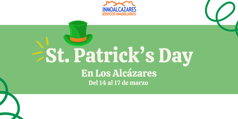 ¡Los Alcázares se viste de verde! San Patricio 2026: 4 días de fiesta irlandesa con música en vivo