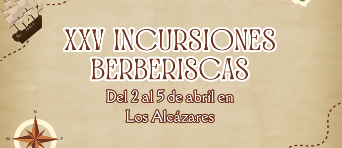 Vuelve a Los Alcázares las Incursiones Berberiscas: Del 2 al 5 de abril de 2026