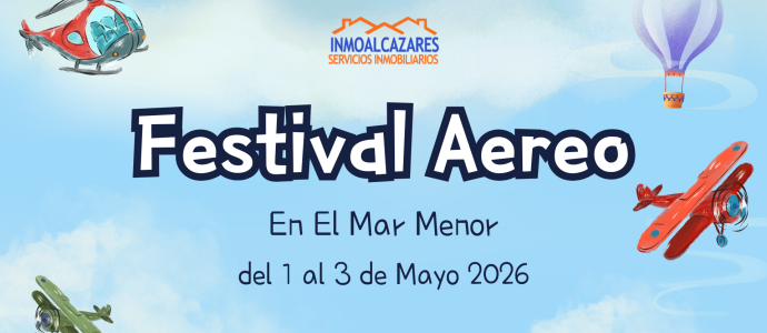 El Festival Aéreo vuelve este puente de mayo con un espectáculo único sobre el Mar Menor