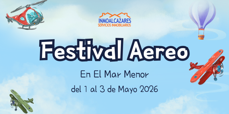 El Festival Aéreo vuelve este puente de mayo con un espectáculo único sobre el Mar Menor